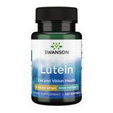 Swanson Luteína 20 mg cápsulas en botella para apoyo visual diario