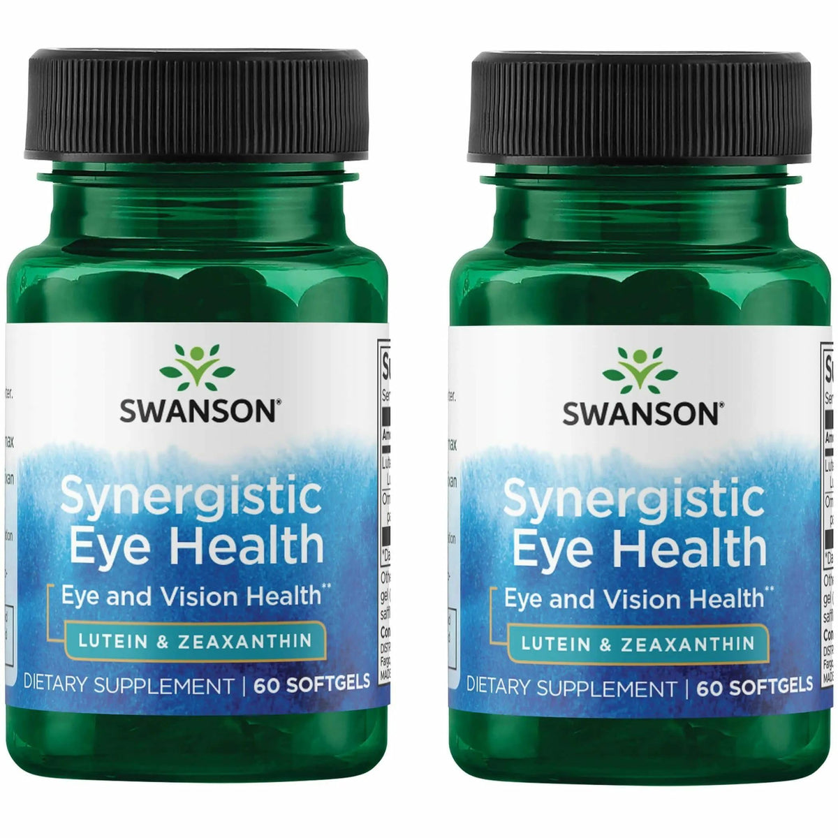 Swanson Luteína y Zeaxantina Softgel para visión: ayuda a mantener la salud visual diaria.