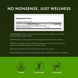 Swanson Albion Magnesio Glicinato, etiqueta del producto, certificado vegano