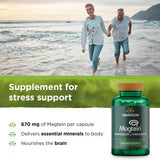 Swanson Magnesium L-Threonate etiqueta del producto con información de dosis clara