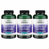 Swanson Magnesium Lactate: cápsulas para soporte diario de músculos y huesos.