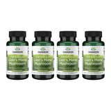 Swanson Melena de León, cápsulas veganas de 500 mg para enfoque diario.