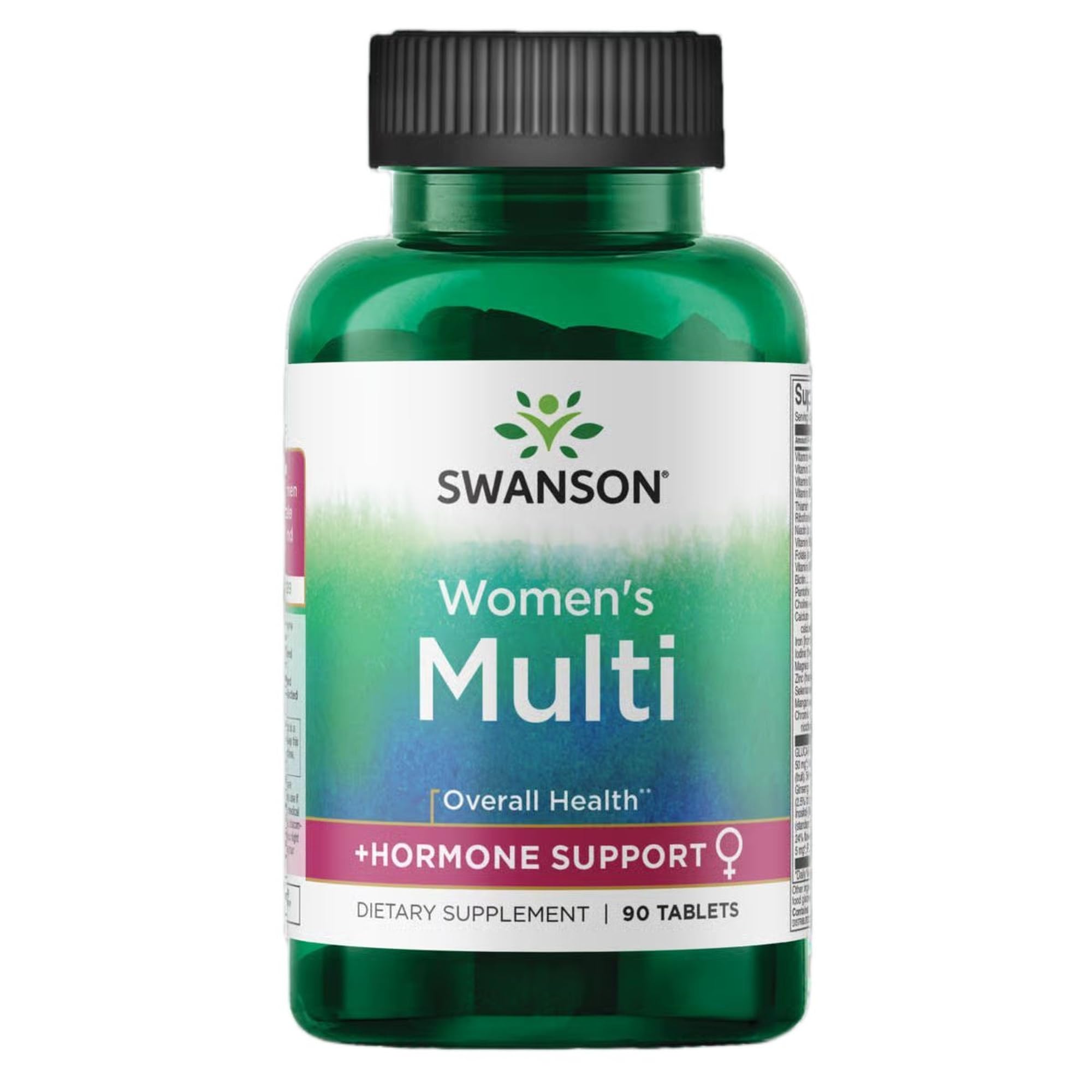 Swanson Multi Women's Prime tabletas en frasco para energía sostenida diaria
