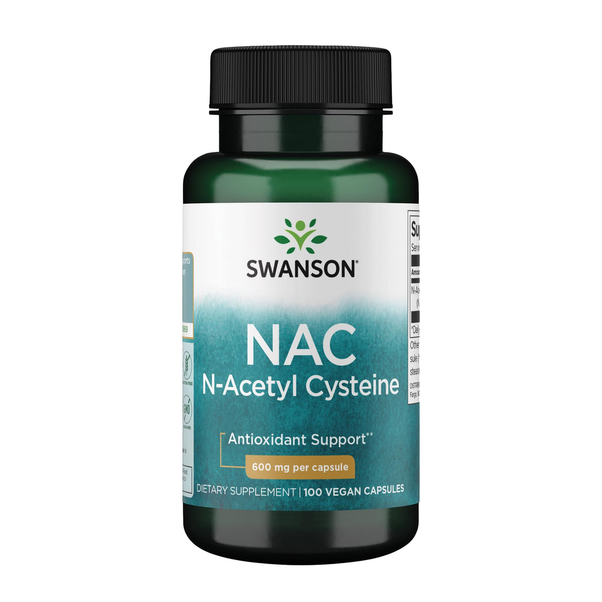Swanson NAC en botella ayuda a la salud del higado y detox natural