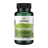 Swanson Naringina bioflavonoide cítrico, botella de cápsulas, posible apoyo antioxidante para la rutina diaria.