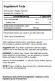 Swanson Nutraflora 375 mg, cápsulas vegetales, favorece la microflora intestinal y la absorción.