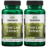 Swanson Olive Leaf Extract cápsulas de 60, apoyo natural al sistema inmunológico.