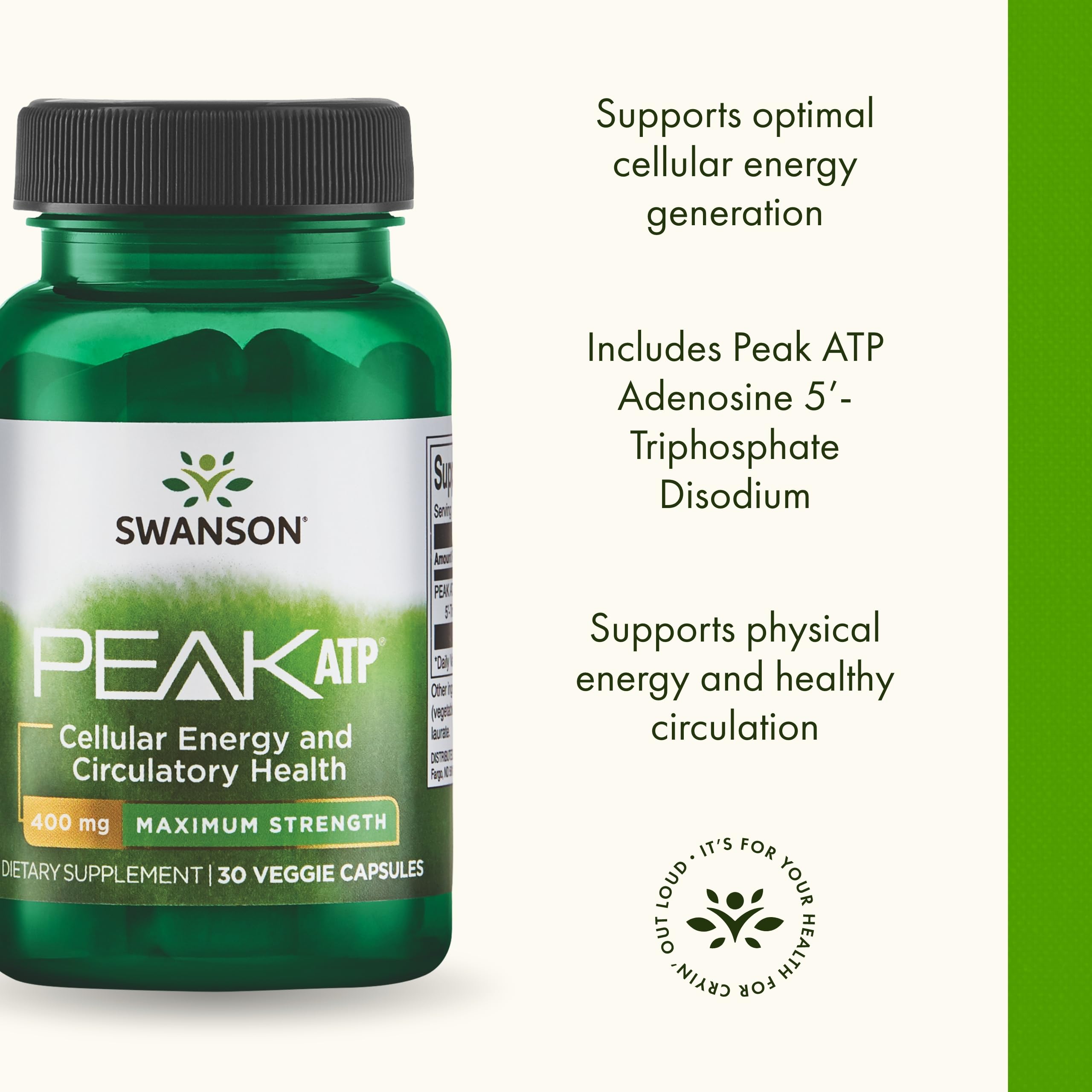 Swanson Peak ATP durante entrenamiento y actividad física.