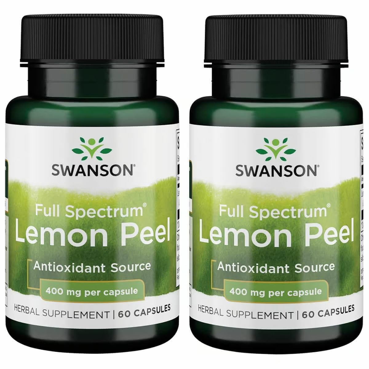 Cápsulas Swanson Piel de Limón, fuente antioxidante para uso diario