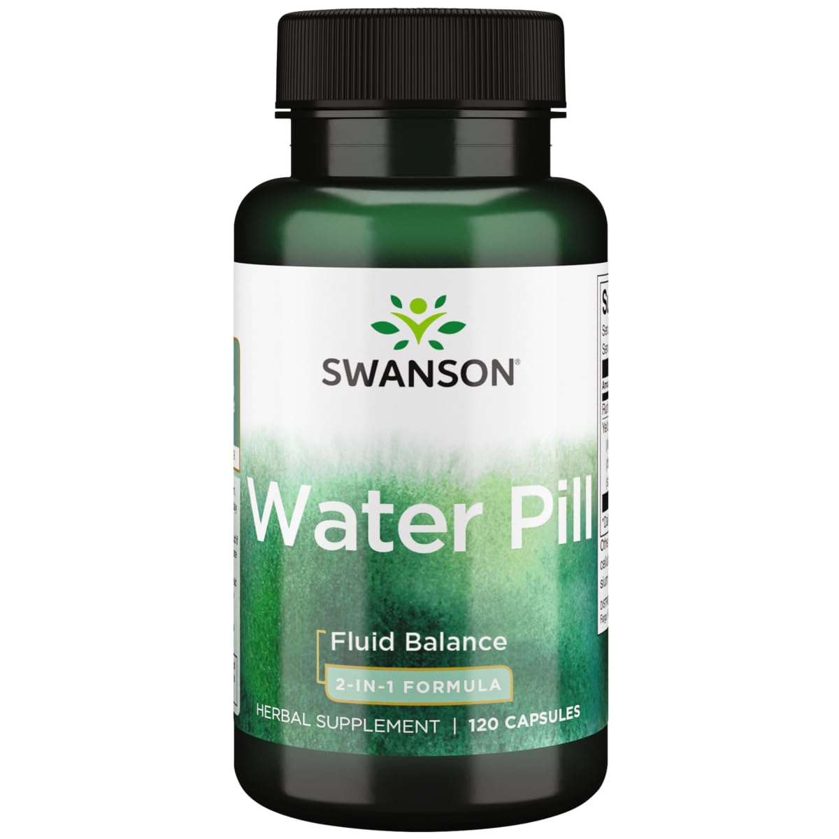 Swanson píldora de agua - botella: equilibrio de fluidos con fórmula herbal