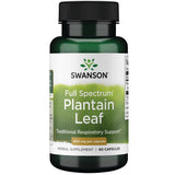 Swanson Plantago Mayor: hoja de Plantago Major para apoyo diario al bienestar