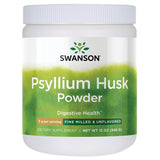 Swanson polvo de cascara psyllium en bote: fibra soluble para regularidad