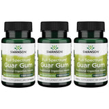 Swanson Premium Goma Guar Spectrum, botella vista frontal, apoyo potencial al bienestar digestivo