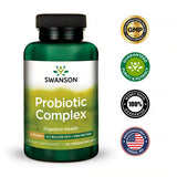 Swanson Probiotic Complex uso diario sencillo para constancia.