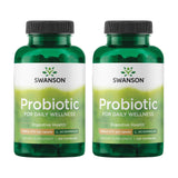 Swanson Probiótico, botella, apoyo a la salud digestiva y bienestar diario.
