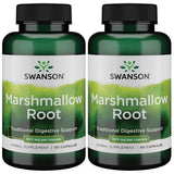 Swanson Raíz de Malvavisco, frasco 500 mg, soporte respiratorio.