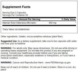Swanson Raíz de Valeriana, cápsulas de 950 mg, apoyo para un sueño tranquilo