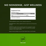 Swanson romero extracto estandar 500 mg 60 caps, etiqueta clara para identificar dosis diaria.