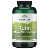 Swanson Rutin 250 mg cápsulas, apoyo potencial a la absorción de vitamina C.