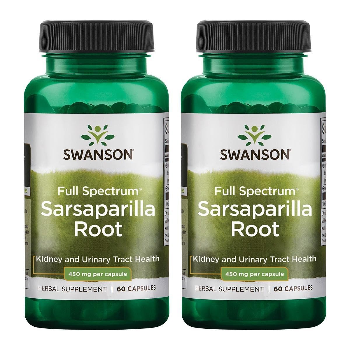 Swanson Sarsaparilla Raíz: cápsulas para apoyar piel, riñones y función urinaria