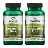 Swanson Sarsaparilla Raíz: cápsulas para apoyar piel, riñones y función urinaria