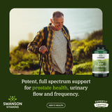 Swanson Saw Palmetto, cápsulas veganas de 540 mg para uso diario.