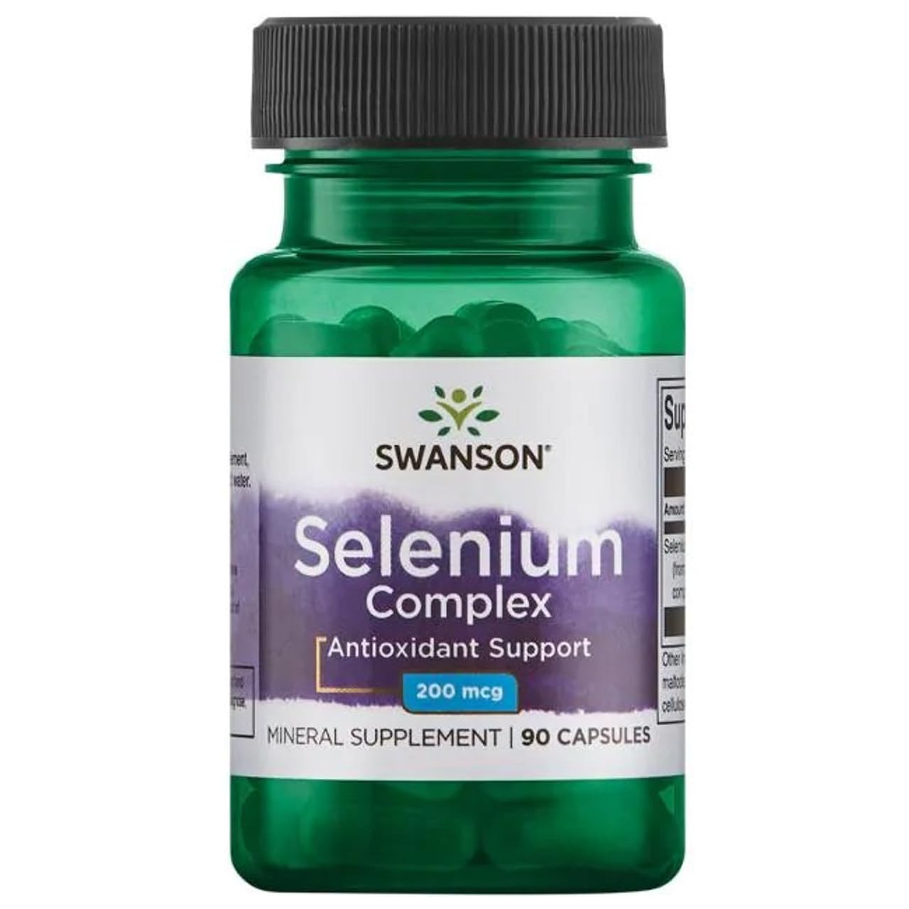 Swanson Albion Selenio 200 mcg en botella, para apoyar la salud general