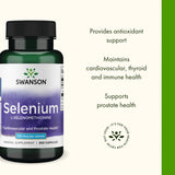 Swanson Selenium, dos paquetes frontal para ahorro y comodidad.