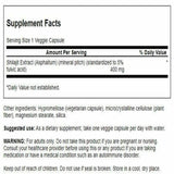 Capsulas Swanson Shilajit Extract listas para rutina equilibrada