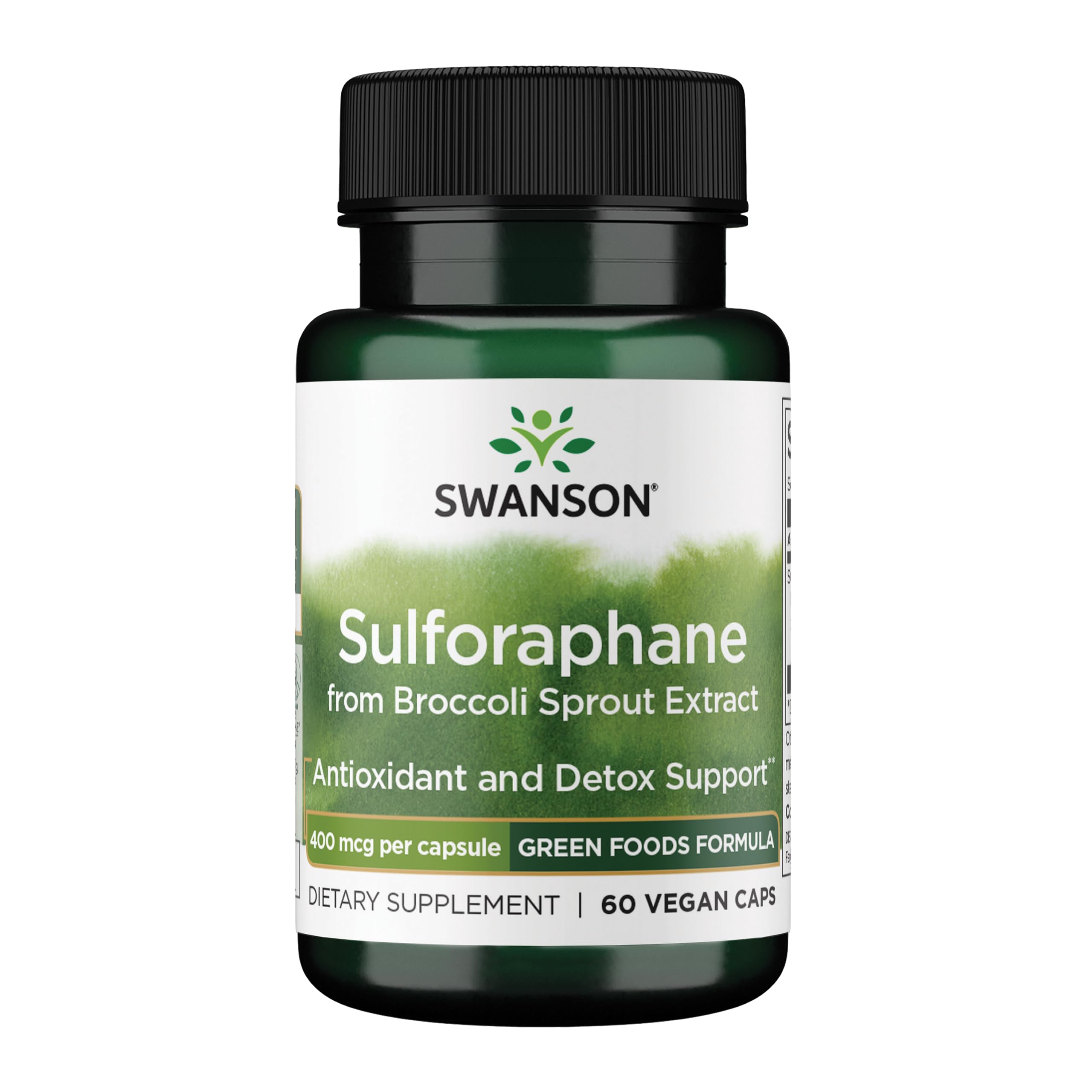 Swanson Sulforafano: cápsulas de brocoli sprout para apoyo celular