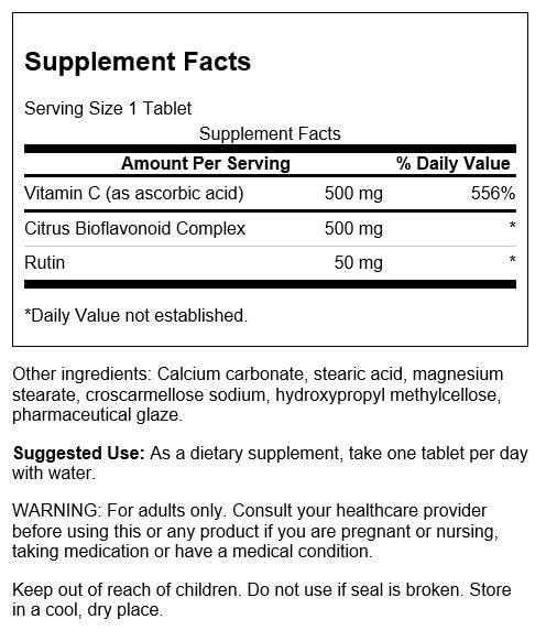 Swanson Supreme Vitamina C Complex, cápsulas sobre la mesa, apoyo a la función inmunitaria diaria.