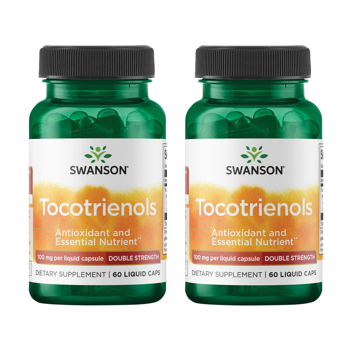 Swanson Tocotrienoles: botella de doble potencia, apoyo diario antioxidante