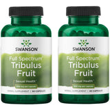 Swanson Tribulus de fruta espectro completo, cápsulas de 500 mg para vitalidad diaria