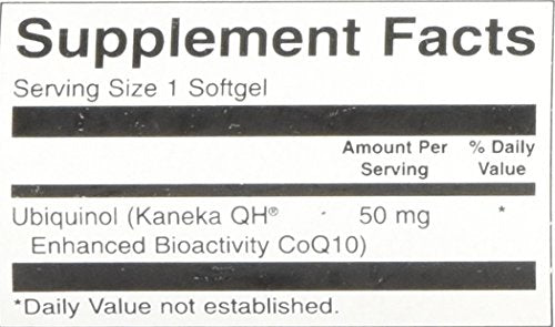 Swanson Ubiquinol 50 mg, uso diario para funciones celulares y cognitivas.