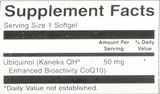 Swanson Ubiquinol 50 mg, uso diario para funciones celulares y cognitivas.