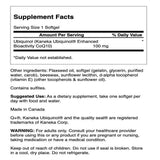 Swanson Ubiquinol cápsulas 60 unidades para uso diario.