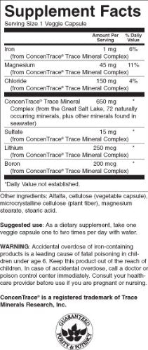 Swanson ULT CONCENTRACE Trace MIN CMP 60 VC gotero, dosis precisa para consumo diario.
