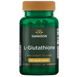 Swanson ULT L-Glutatión en frasco, apoyo a la desintoxicación saludable.