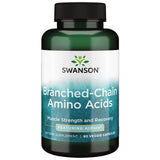 Swanson ULT Veg BCAA AJIPURE en botella, ideal para apoyo diario de energía muscular
