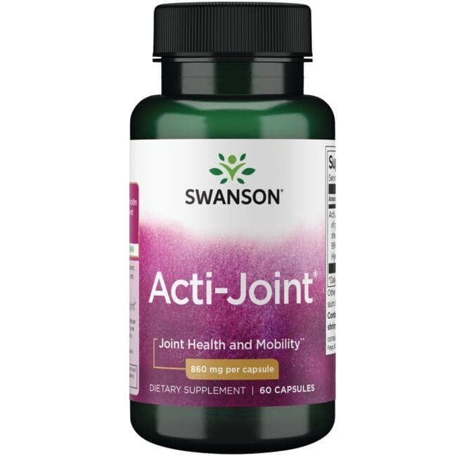 Swanson Ultra ACTI-Joint, empaque frontal, recordatorio de dosis para uso diario