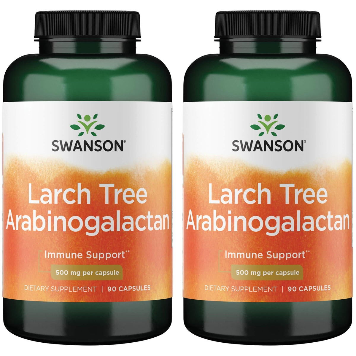 Swanson Ultra arabinogalactano de árbol Larix, cápsulas de 500 mg, apoyo al sistema inmune.