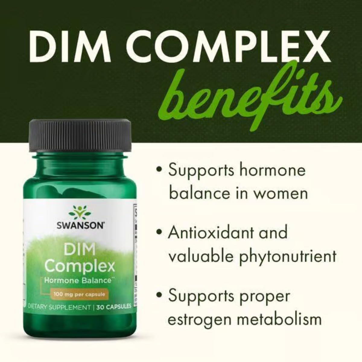 Swanson Ultra Dim Complex cápsula detalle, beneficio antioxidante