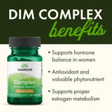 Swanson Ultra Dim Complex cápsula detalle, beneficio antioxidante