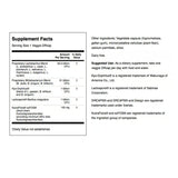 Swanson Ultra Probiotic etiqueta nutricional, datos claros para decisiones informadas.