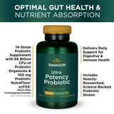 Swanson Ultra Probiotic prebiotico NutraFlora, nutrir bacterias amables.