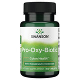 Swanson Ultra Pro-Oxy-Biotic frente de la botella, apoyo diario al microbioma.