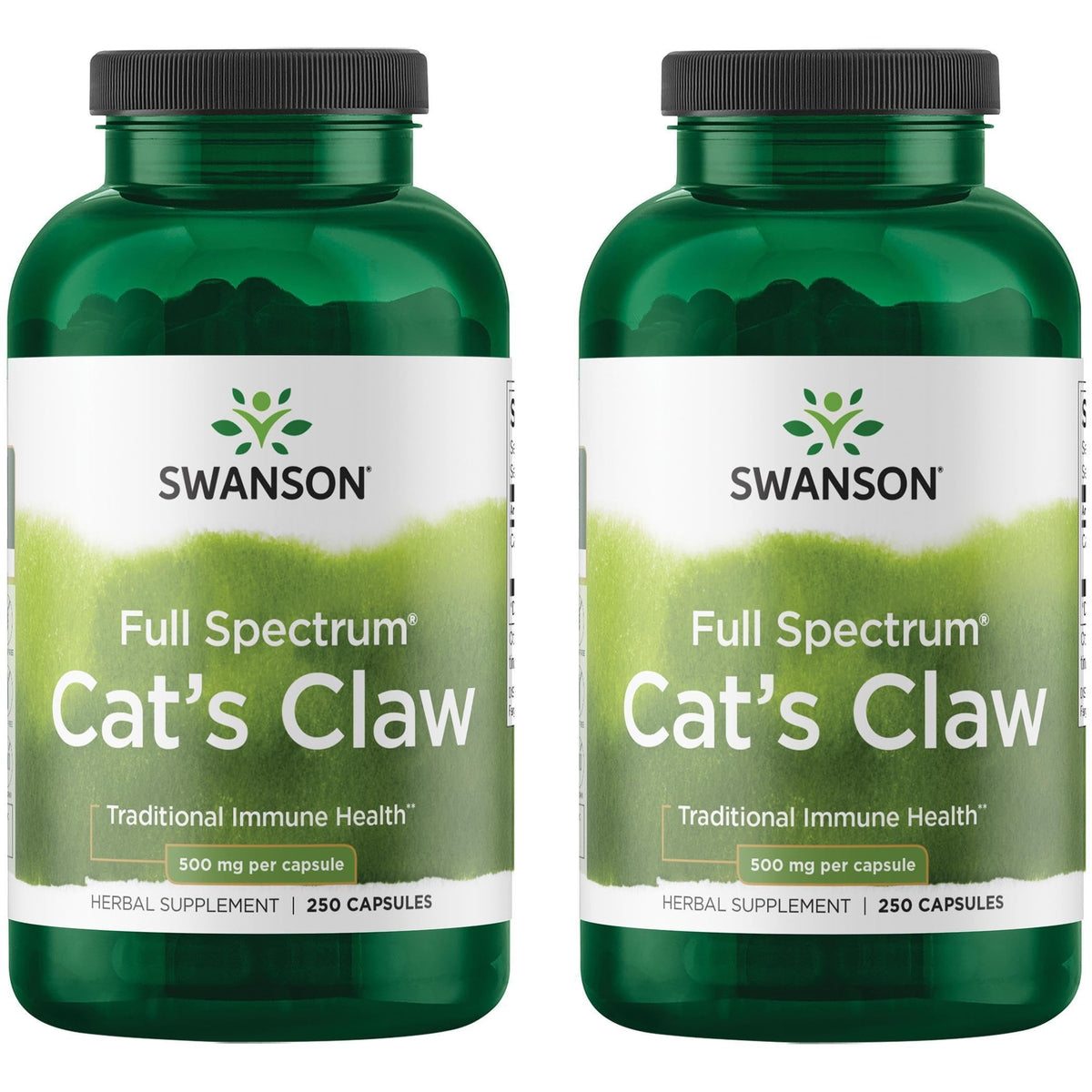 Swanson uña de gato, botella 500 mg para apoyo antioxidante
