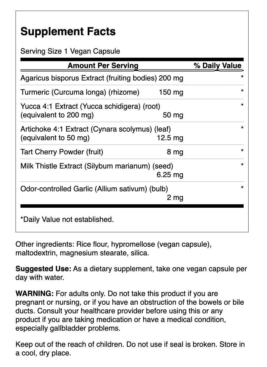 Swanson Uric Acid Cleanse: cápsulas vegetales listas para toma diaria