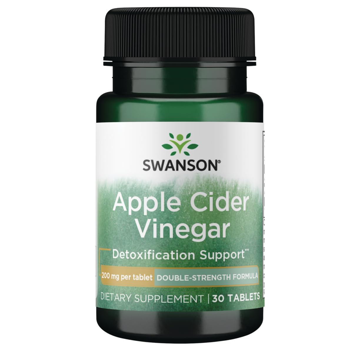 Swanson vinagre de sidra de manzana: botella de suplemento para apoyo metabólico saludable.
