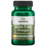 Swanson vinagre sidra manzana doble fuerza, botella frontal, apoyo al bienestar diario